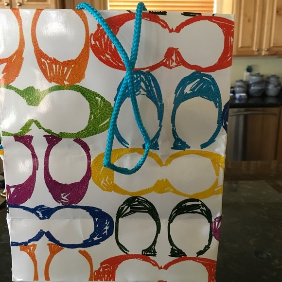 1 Coach 2 Kate Spade gift bags - Picture 2 of 3
